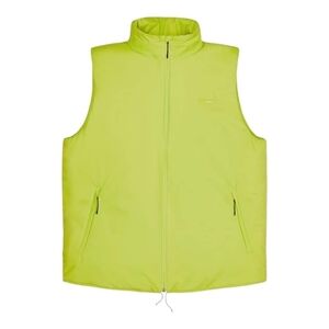 $170 NWT RAINS size Large Padded Nylon Vest in Digital Lime